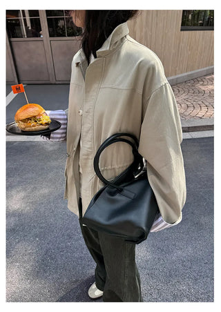 workwear trench coat