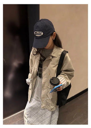 workwear trench coat