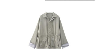 workwear trench coat