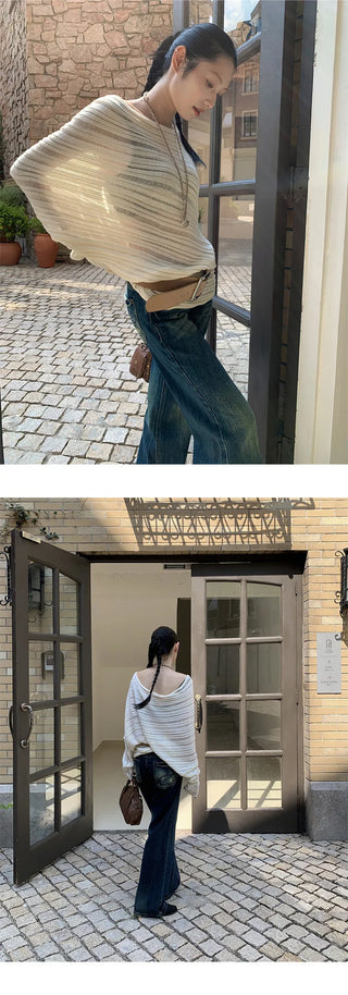 embroidered straight jeans