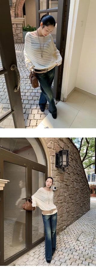 embroidered straight jeans