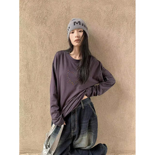 rhinestone long sleeve