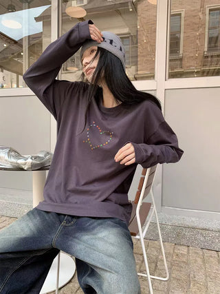 rhinestone long sleeve