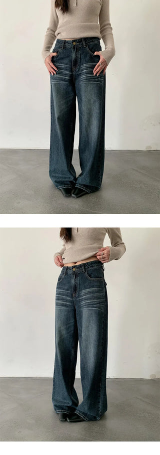 loose scratch jeans