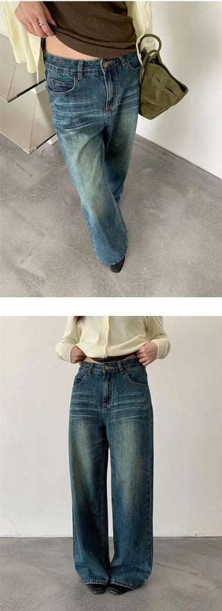 loose scratch jeans