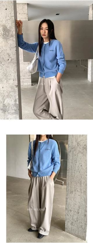 sunken stripe sweater