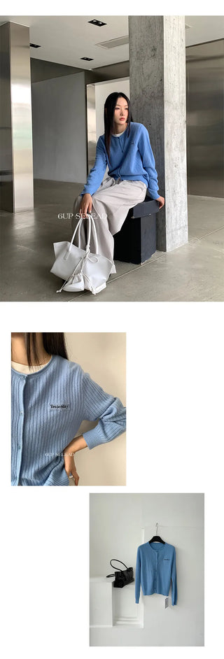 sunken stripe sweater