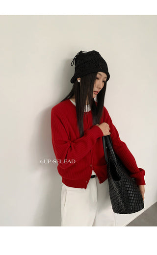 sunken stripe sweater