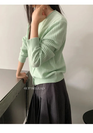 sunken stripe sweater