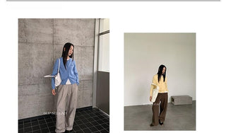 sunken stripe sweater