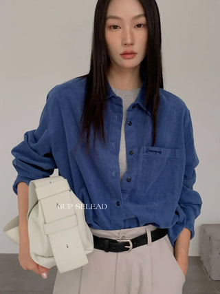 corduembroidered shirt