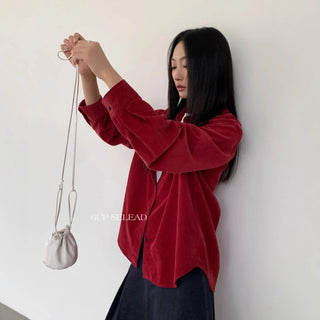 corduembroidered shirt