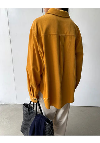 corduembroidered shirt