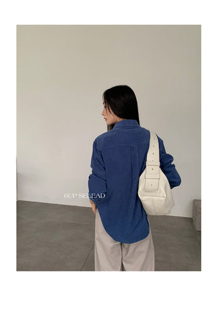 corduembroidered shirt