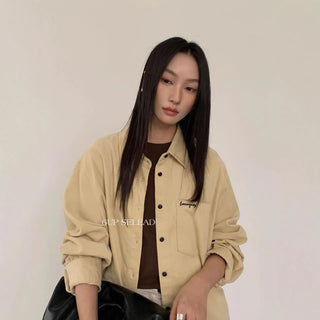 corduembroidered shirt