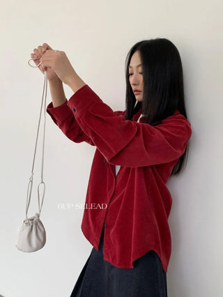 corduembroidered shirt