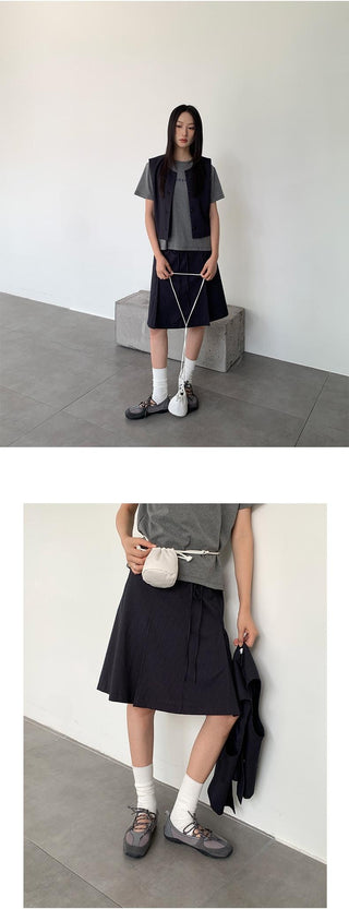 lace-up A-line