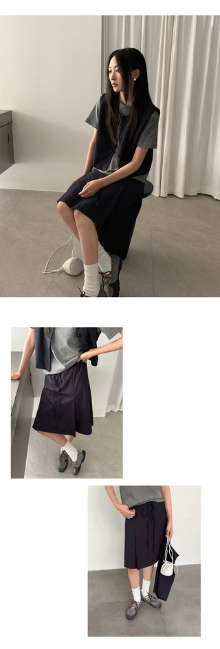 lace-up A-line