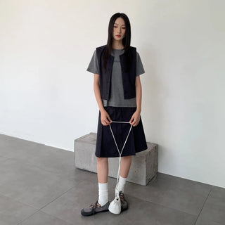 lace-up A-line