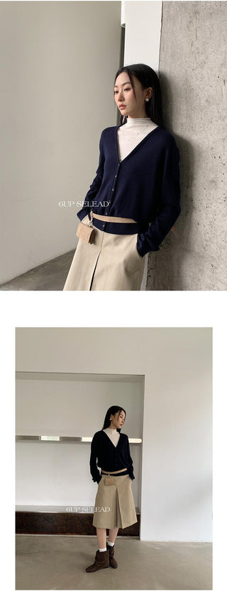 fake two-piece sweater