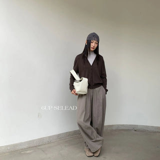 fake two-piece sweater