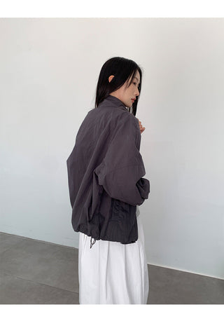 stand collar jacket