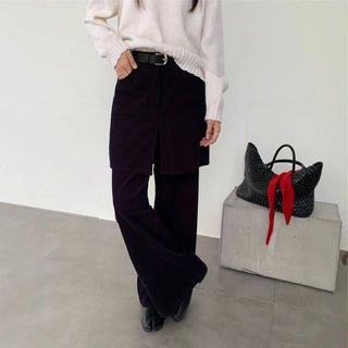 corduroy culottes