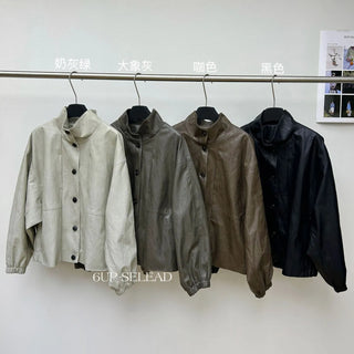 stand collar jacket