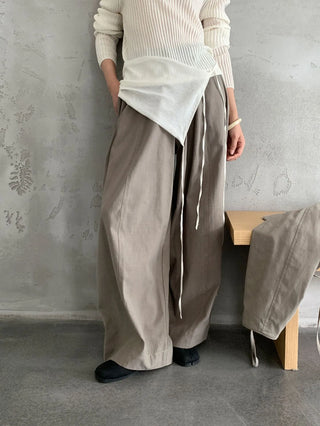 Tencel wide-leg