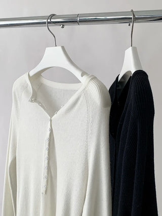 multi-button stripe top