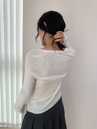 multi-button stripe top