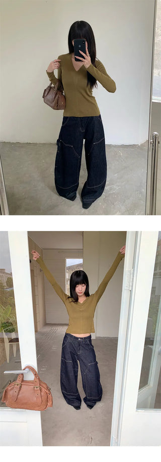 logging cargo jeans