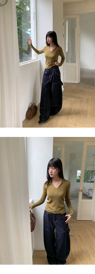 logging cargo jeans