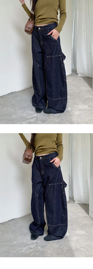 logging cargo jeans