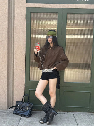 suede pilot jacket