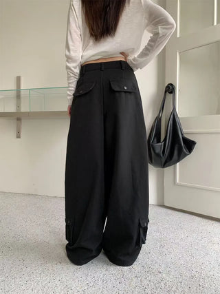 workwear wide pants