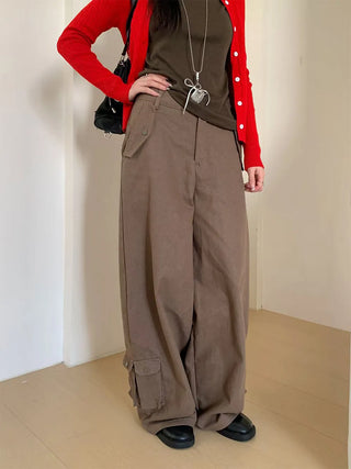 workwear wide pants