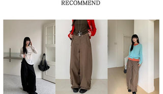 workwear wide pants
