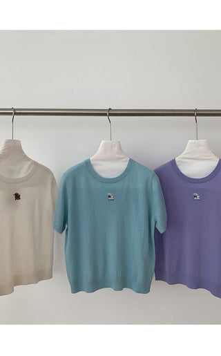 lamb jacquard sweater