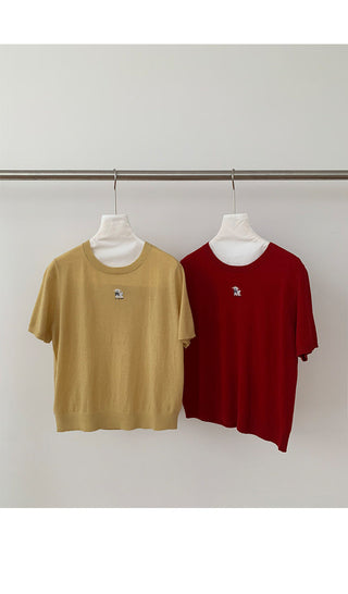 lamb jacquard sweater