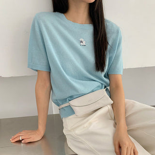 lamb jacquard sweater