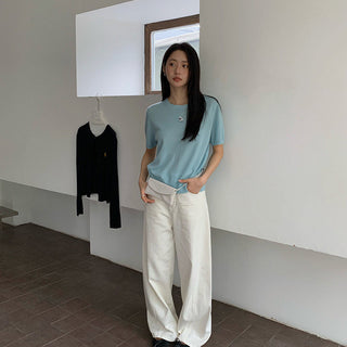 lamb jacquard sweater