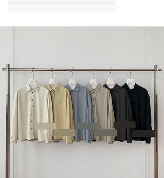 PU leather shirt