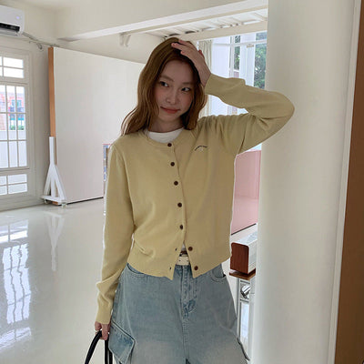 letter wool sweater