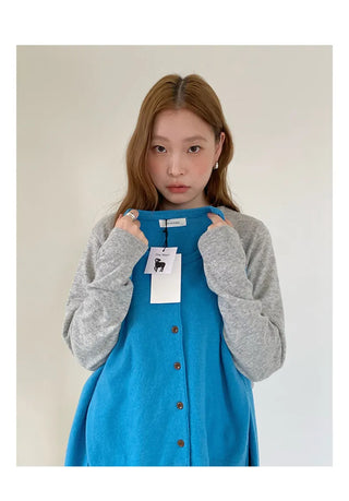 letter wool sweater