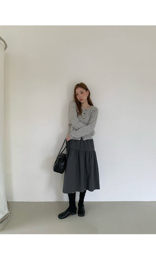 letter wool sweater