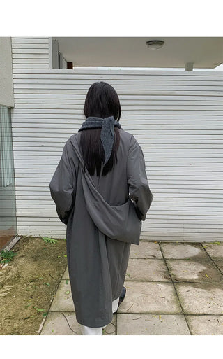 lapel windbreaker