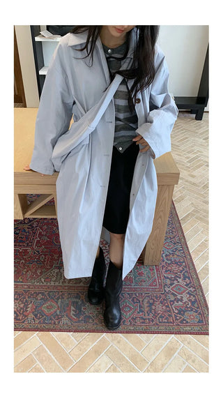 lapel windbreaker