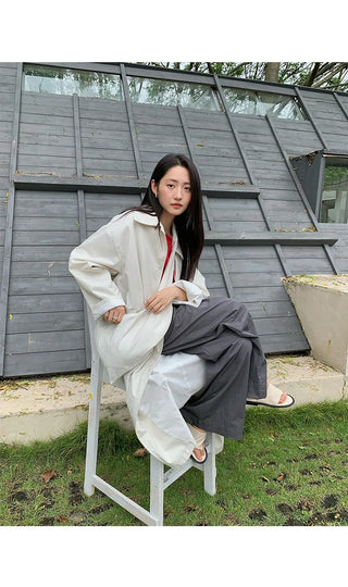 lapel windbreaker