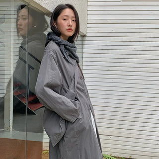 lapel windbreaker